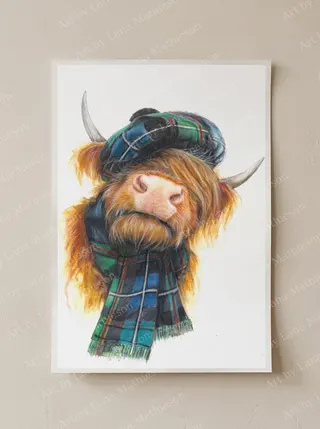 Dornie Macrae design on an A1 scenic poster.