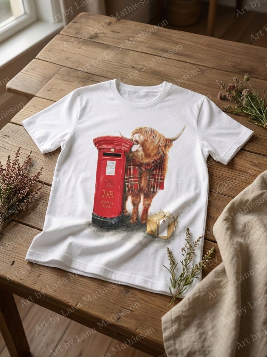Free Stamp Licks design on a T-shirt.