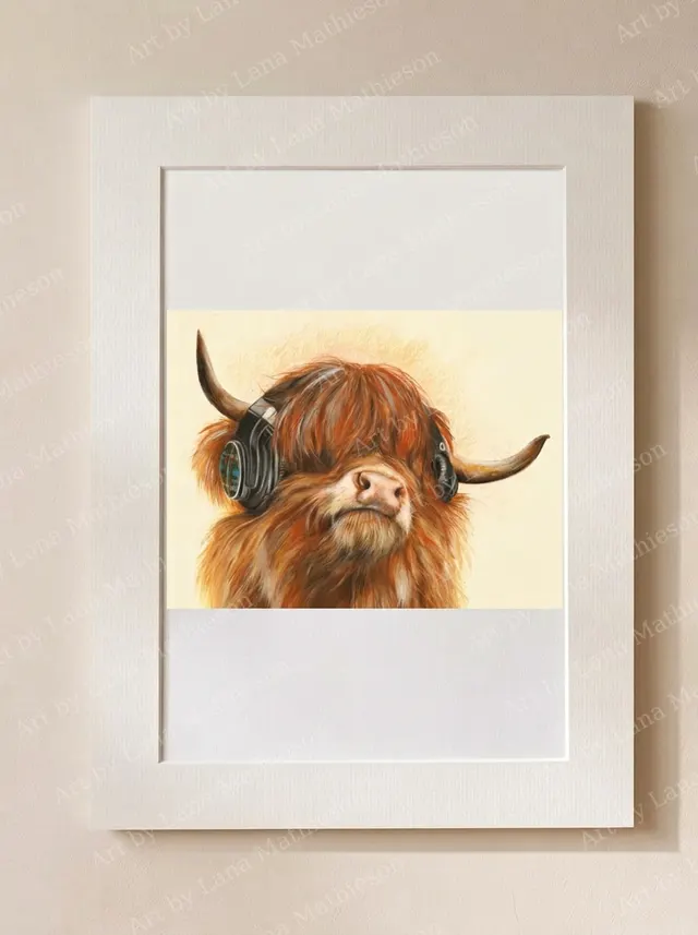 highland-beats-mounted-fine-art-print