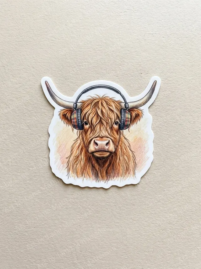 highland-beats-waterproof-outdoor-sticker