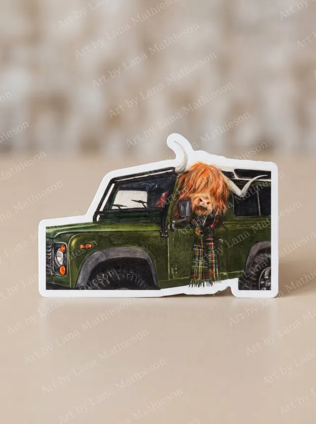 highland-driver-waterproof-outdoor-sticker
