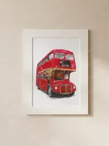 highland-express-mounted-fine-art-print