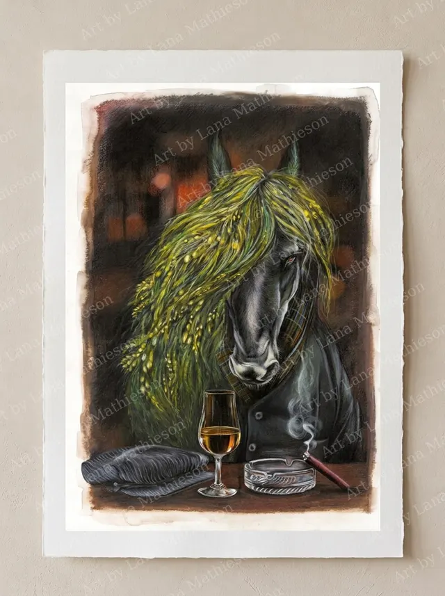kelpie-a1-scenic-poster