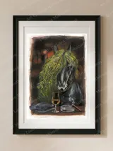 kelpie-mounted-fine-art-print