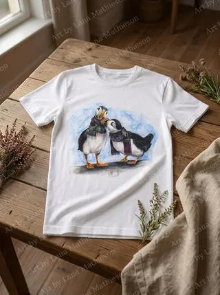 Love on Skye design on a T-shirt.