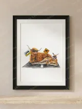 no-worries-no-hurries-just-outback-sunnies-mounted-fine-art-print