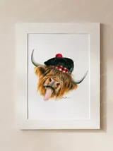 och-aye-the-coo-mounted-fine-art-print