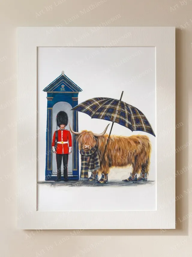 royal-visitor-mounted-fine-art-print