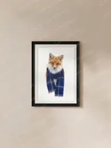 sionnach-mounted-fine-art-print