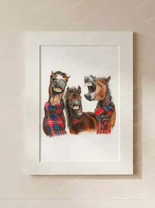 That's a Cracker! design on a mounted fine art print.