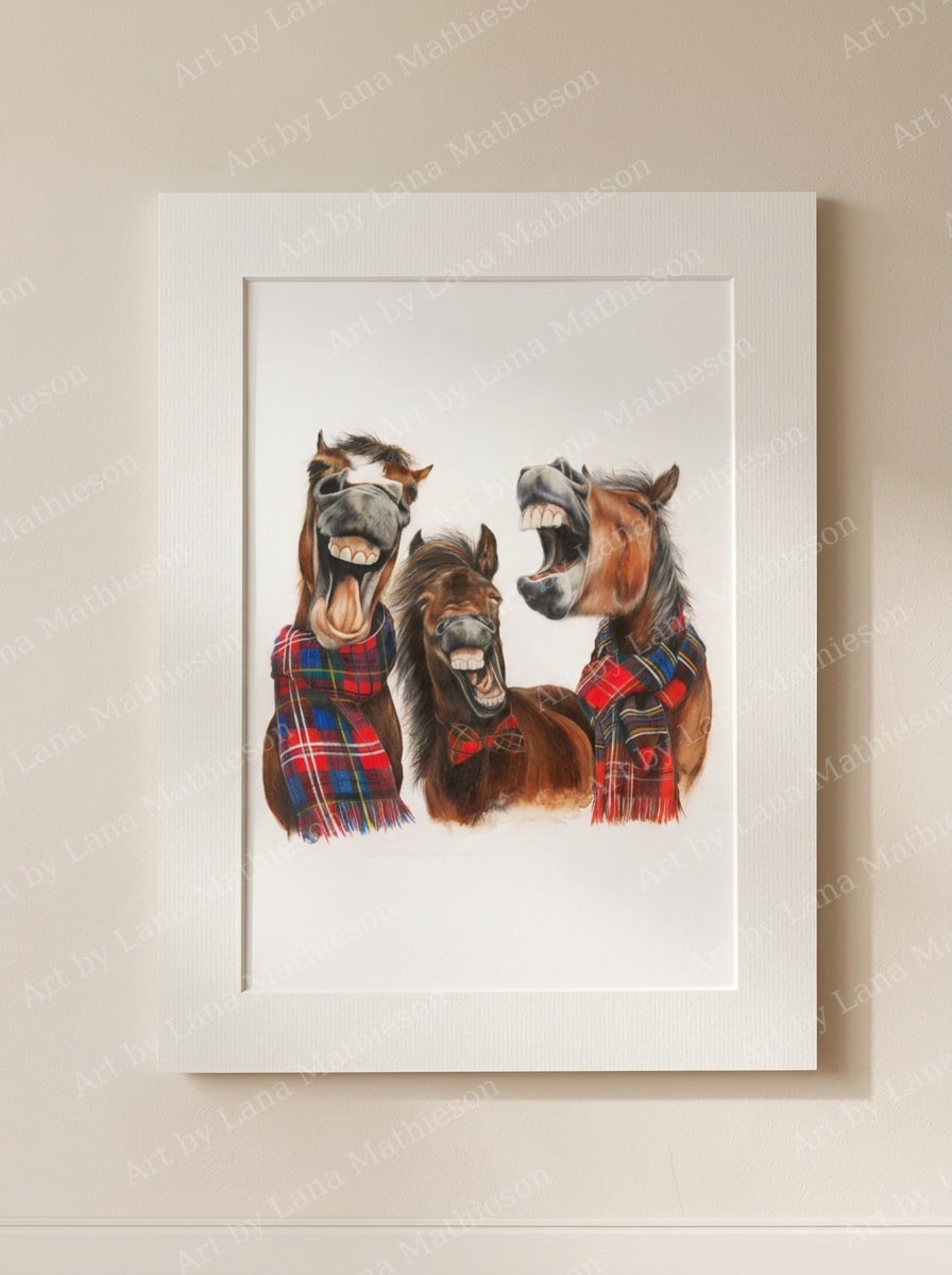 That's a Cracker! design on a mounted fine art print.