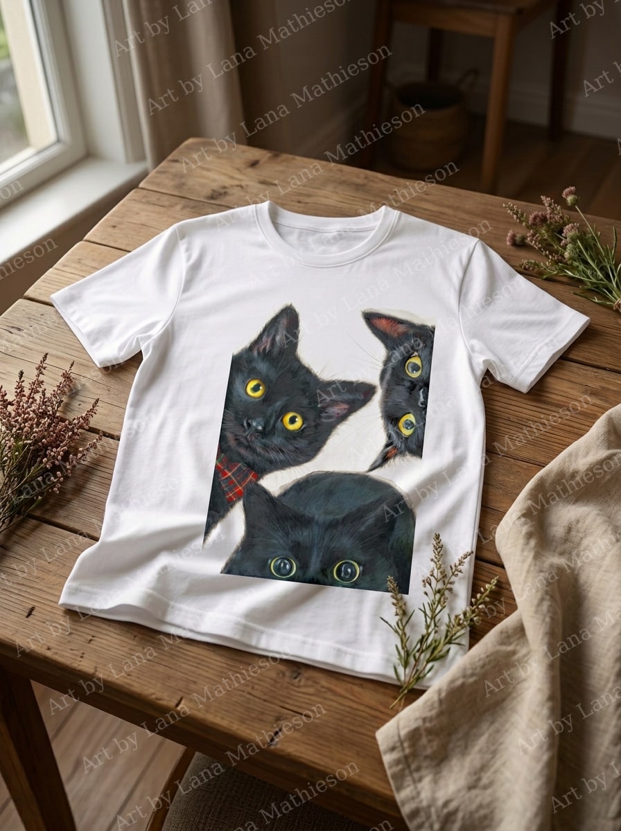 The First Footers design on a T-shirt.