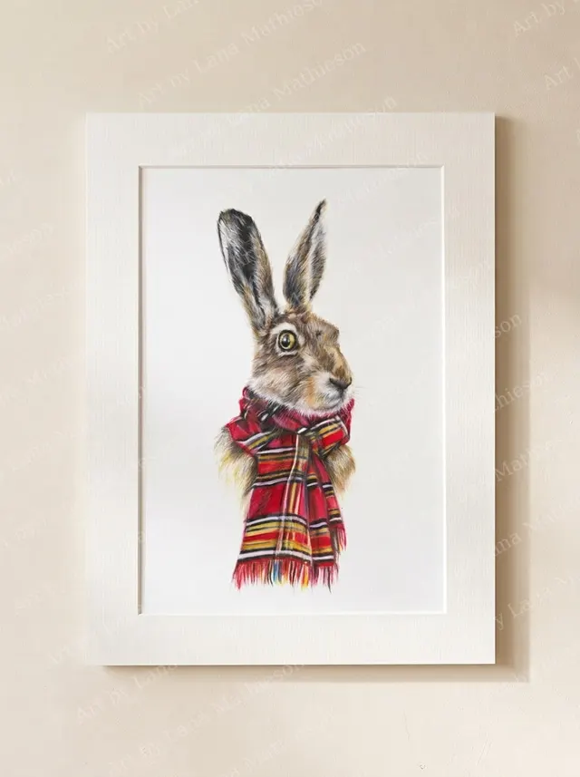 the-hare-of-ardrishaig-mounted-fine-art-print