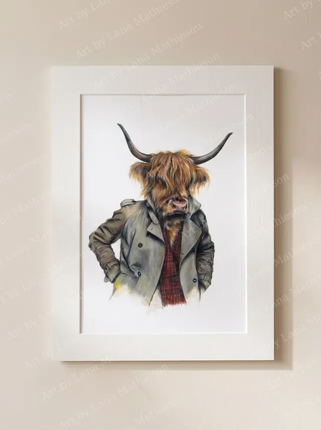 the-kelvingrove-coo-mounted-fine-art-print