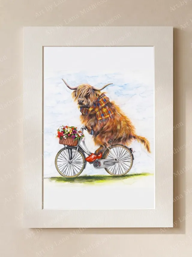 the-kennemerland-coo-mounted-fine-art-print