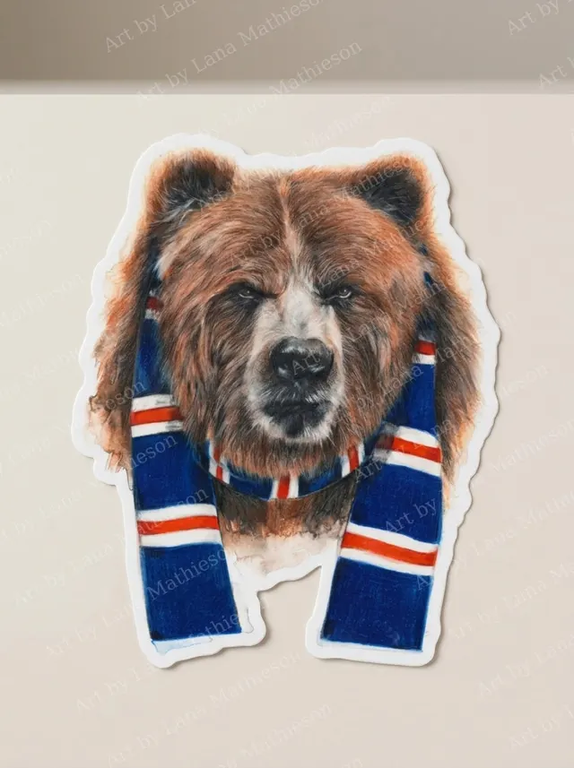 the-rangers-bear-waterproof-outdoor-sticker