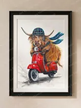 the-road-to-barga-mounted-fine-art-print