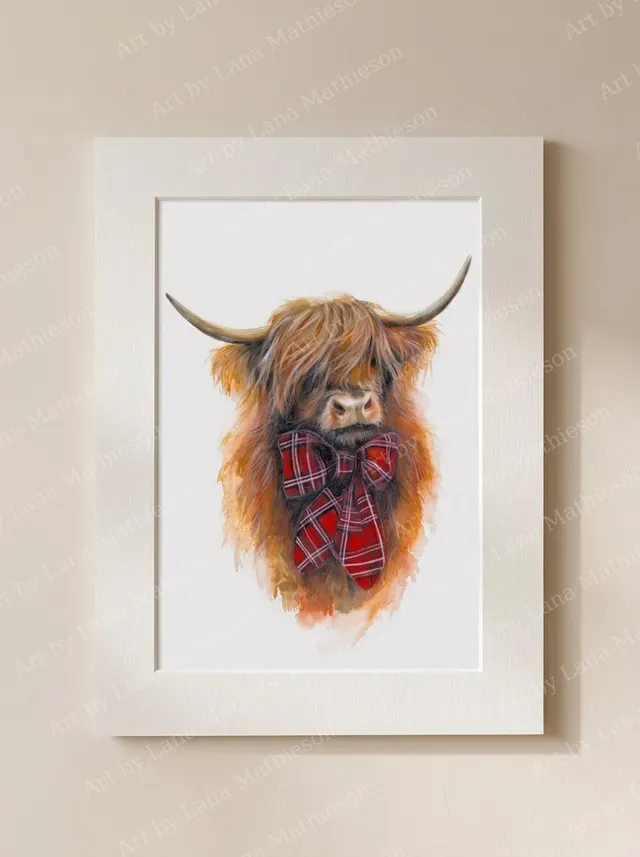 wee-coo-for-you-mounted-fine-art-print